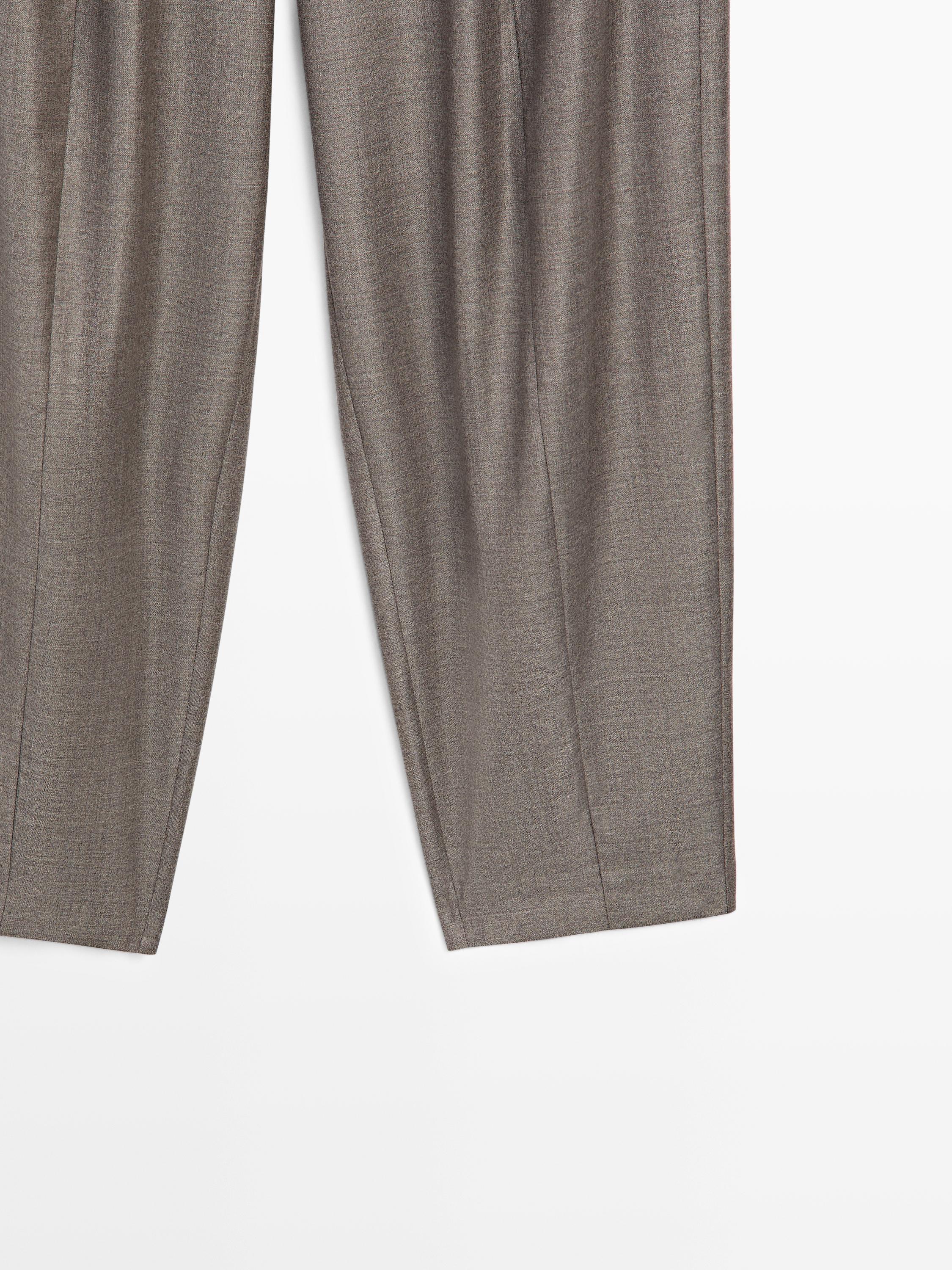 Tailored balloon fit trousers - LIMITED